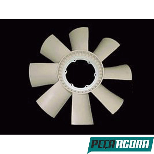 HELICE RADIADOR MOTOR 8 PAS PLASTICO SEM VISCO PARA SCANIA (1404903S)