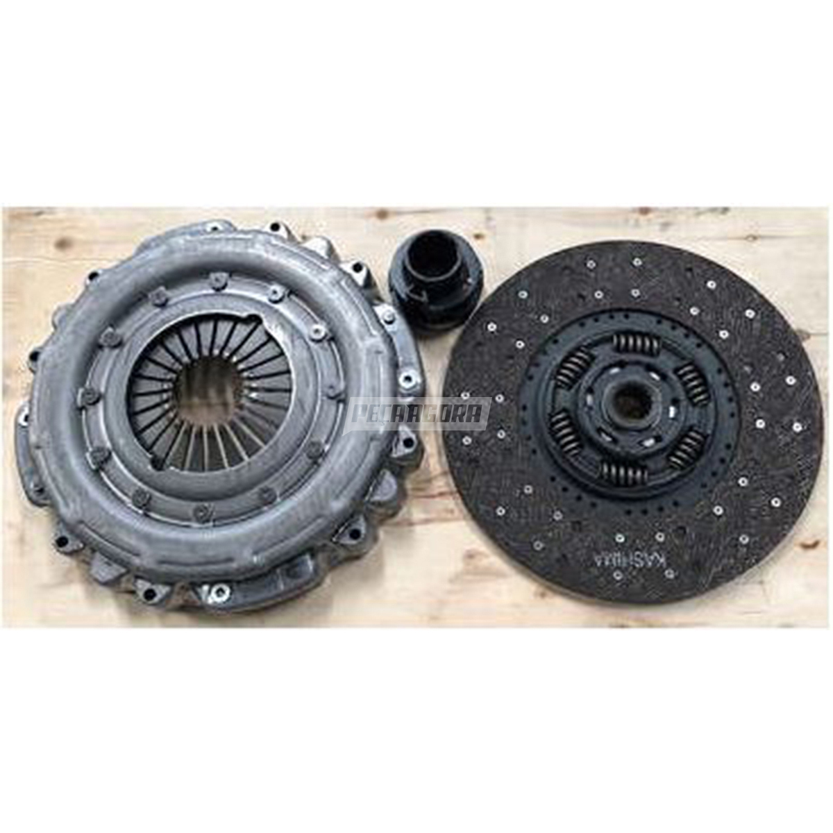 KIT EMBREAGEM 395MM MB 1622 1718M ATEGO 1419 1719 1518 OF1722 OH1722 1620 1725 1