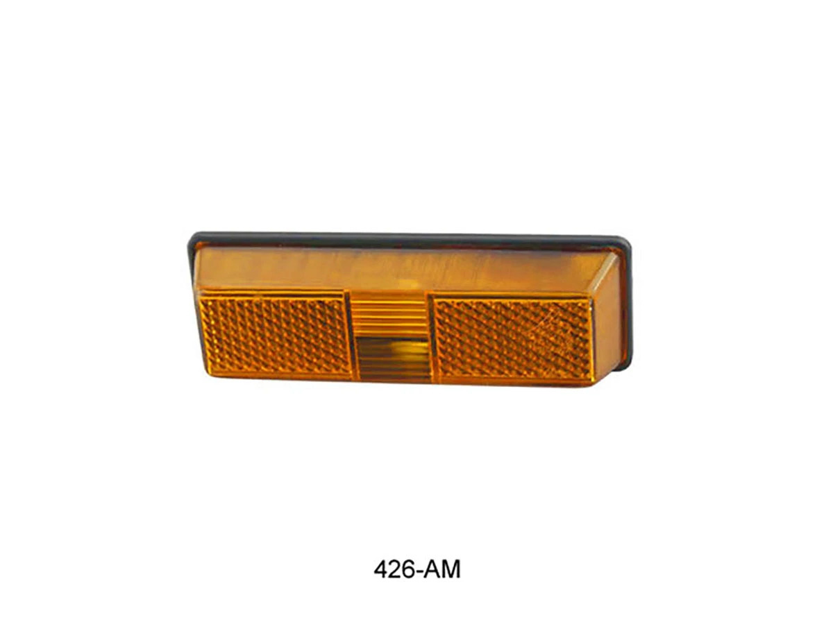 LANTERNA LATERAL PARALAMA AMARELA SEM SOQUETE FORD CARGO F11000 F1000 F4000 ATE 