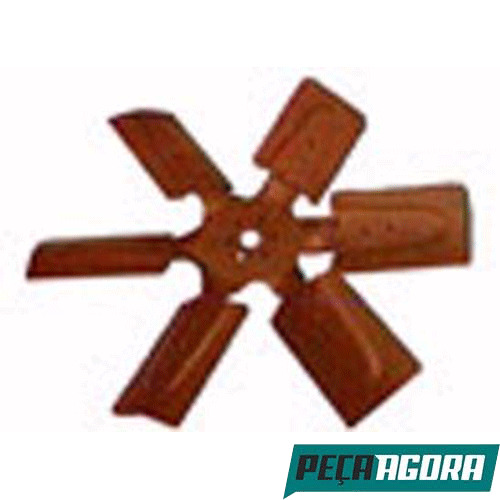 HELICE RADIADOR MOTOR 6 PAS FURO 28MM 590MM MB MERCEDES BENZ (3642007023)