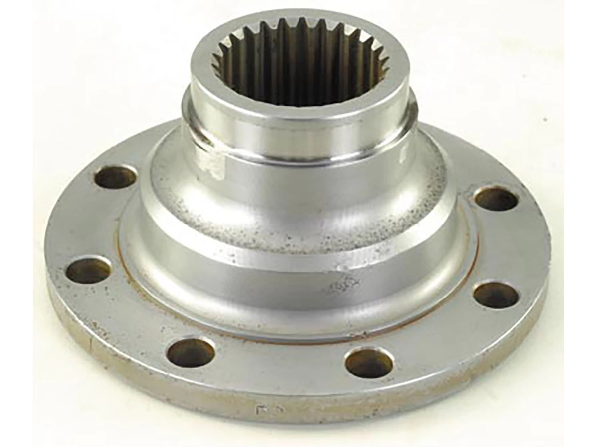 FLANGE ACOPLAMENTO CARDAN CENTRAL MB 1924 1621 8 FUROS 26 ESTRIAS ACO (335410013