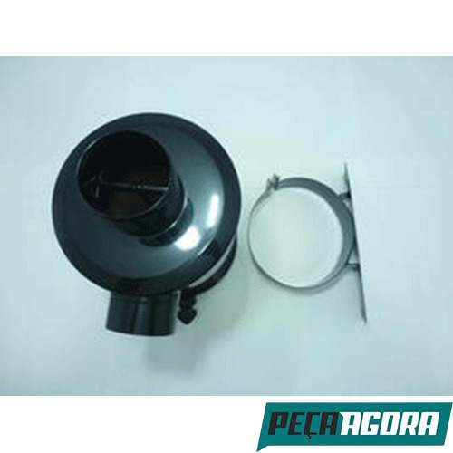CARCACA FILTRO DE AR SEM ELEMENTO MOTOR MB OM352A 1113 COM VALVULA DESCARGA PO 1