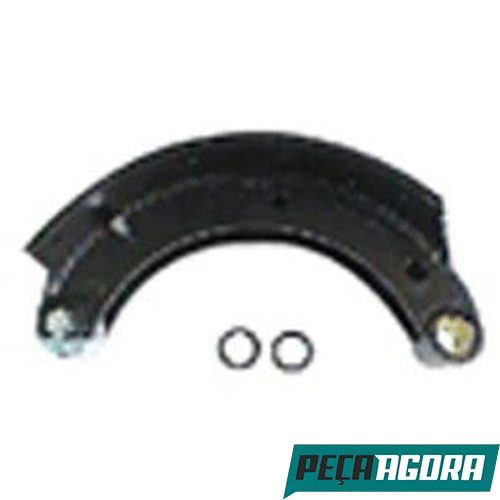 SAPATA FREIO TRASEIRO LONAS MB MERCEDES BENZ LS1924 1629 (3884200019)