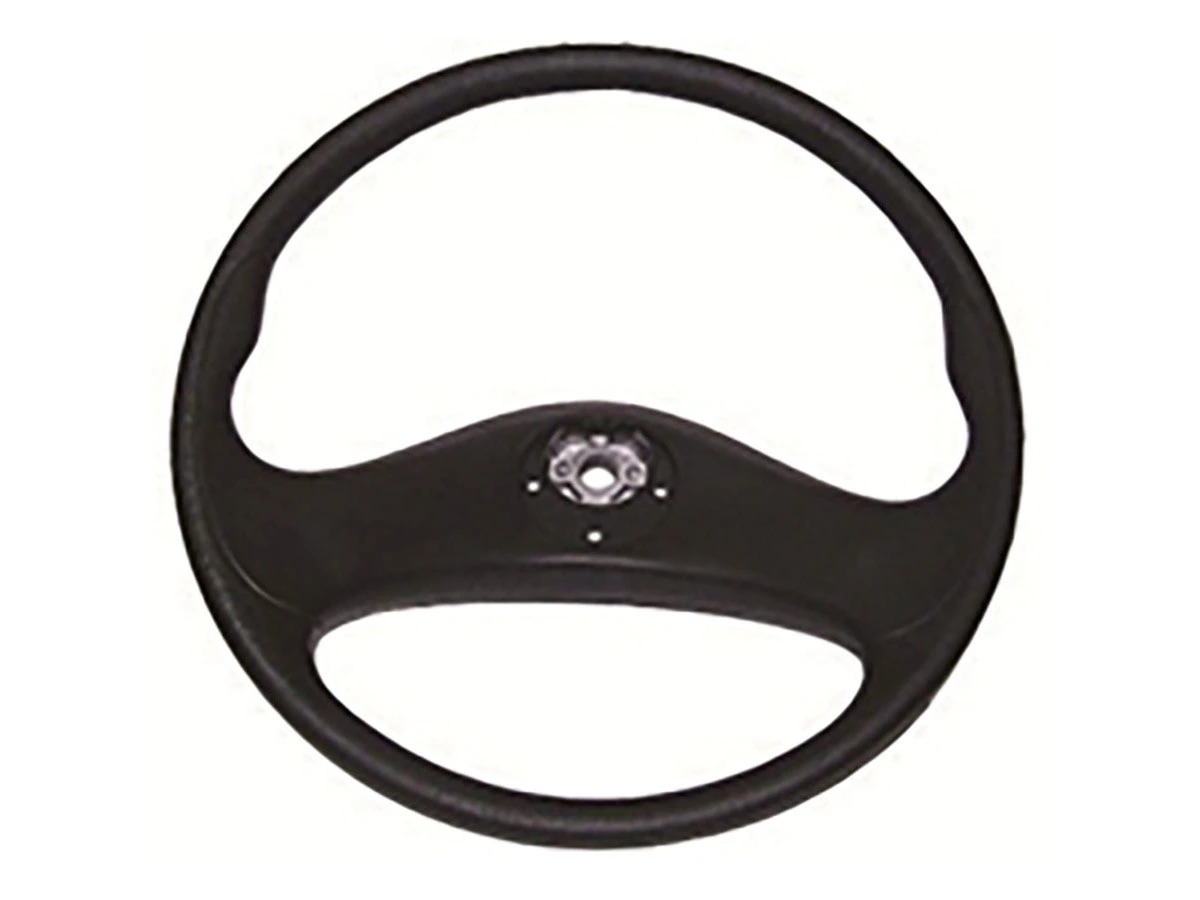 VOLANTE DIRECAO 470MM COM ESTRIAS SEM TAMPA MB 1618 1620 2325 1218 SEM CHAVETA (