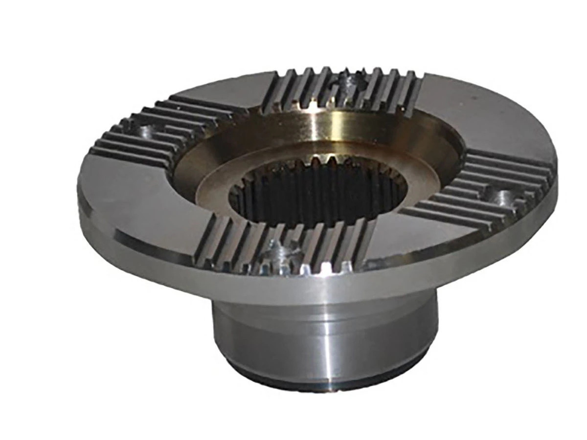 FLANGE RANHURADA ACOPLAMENTO MB 2638 CANAVIEIRO 4 FUROS 31 ESTRIAS 84,9MM RETENT