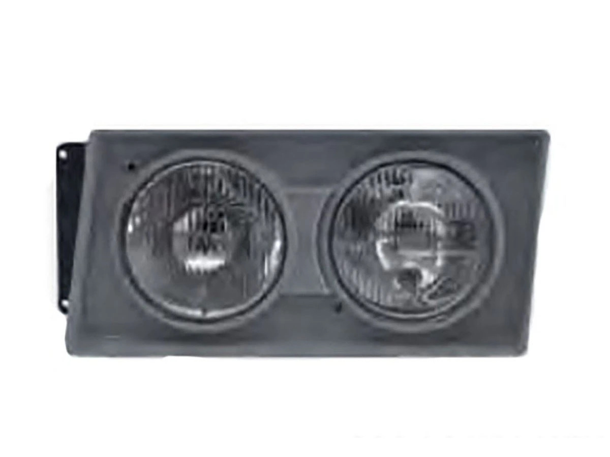 FAROL LE ESQUERDO DUPLO H1 MOLDURA PRATA VW S2000 13190 15190 26220 17310 26310 