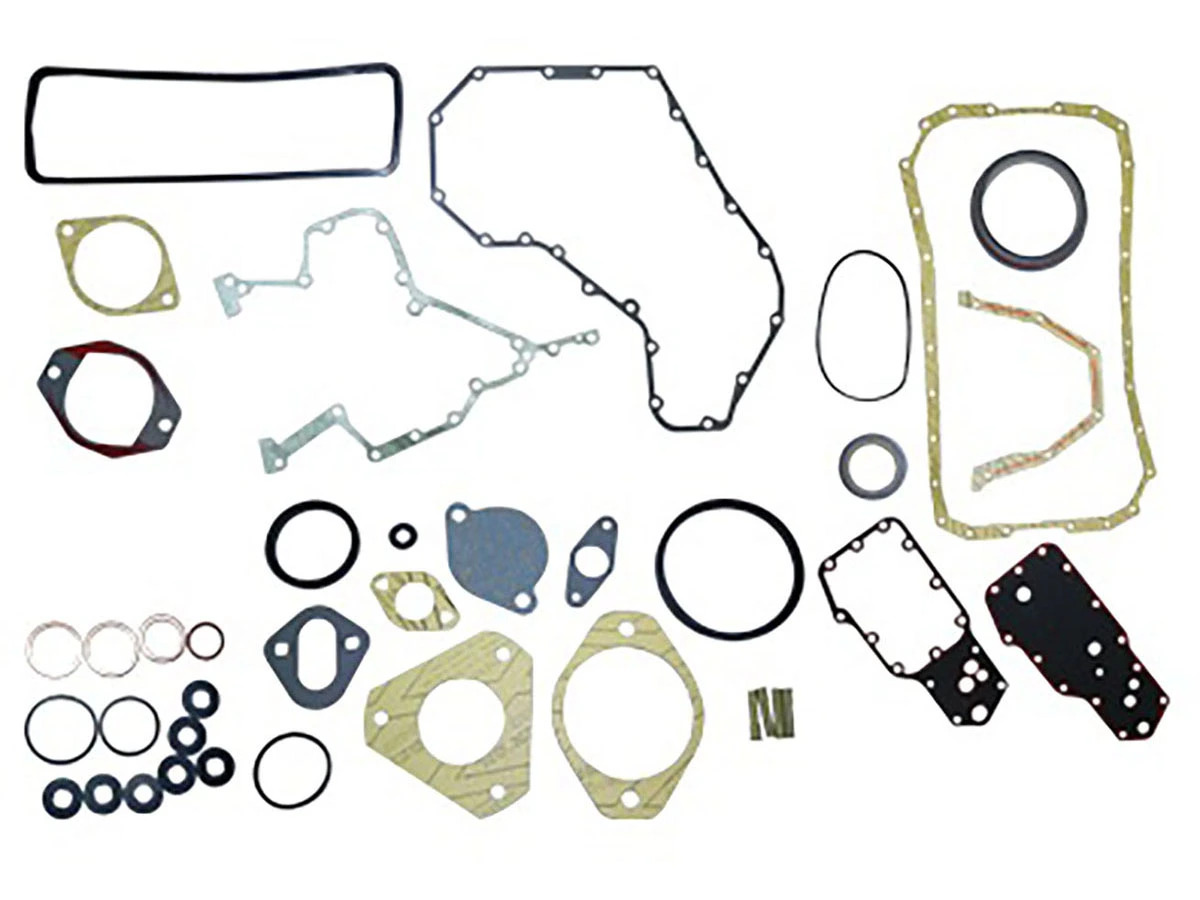 JOGO JUNTA INFERIOR MOTOR CUMMINS 4BT COM RETENTORES FORD CARGO 712 814 815 915 
