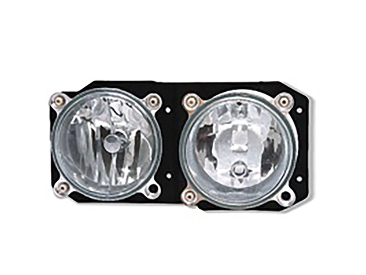 FAROL DUPLO LE C/SUPORTE - PRETO (6938207761_)