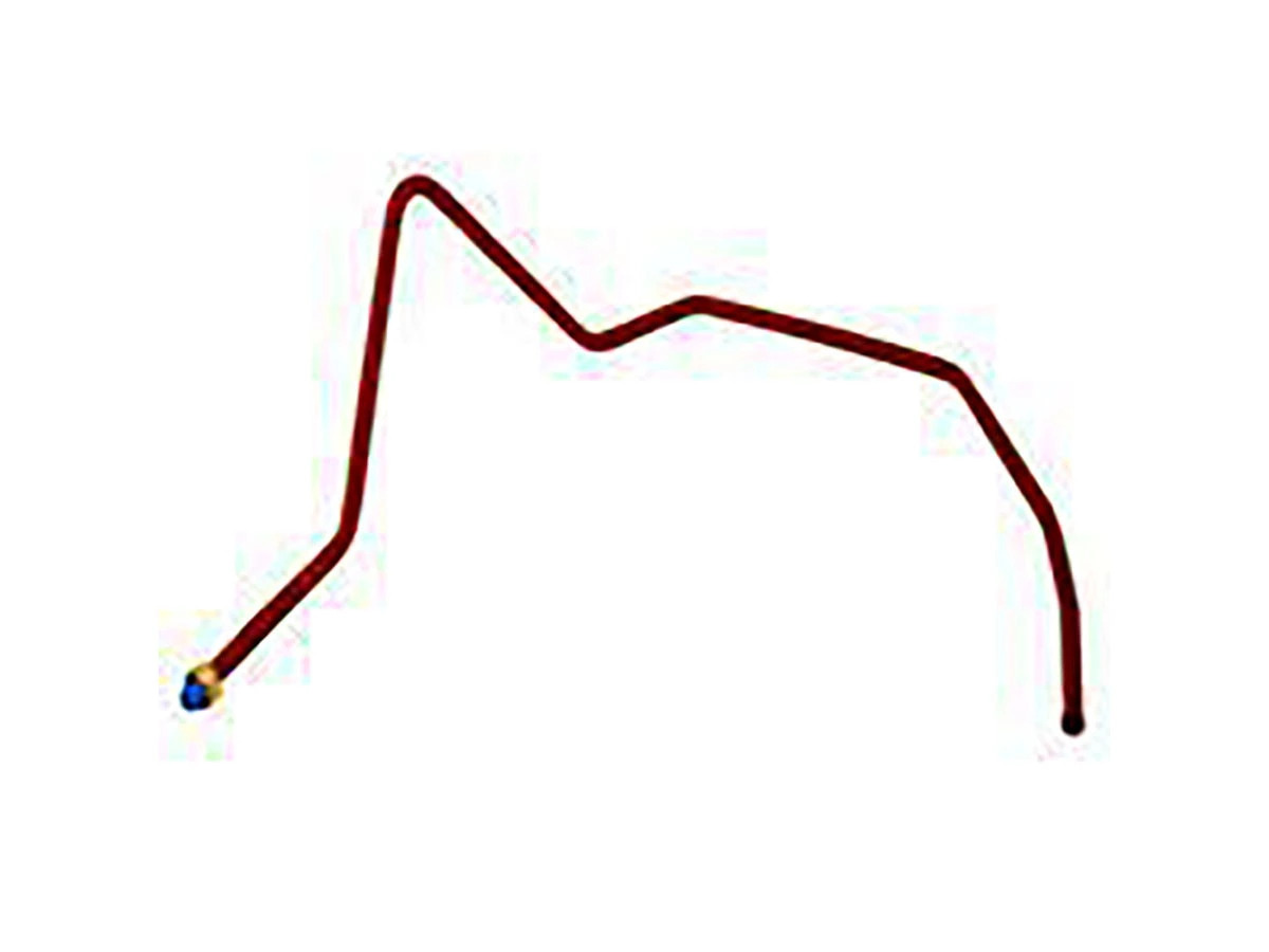 TUBO FLEXIVEL ALUMINIO DIRECAO HIDRAULICA MB 1111 1113 1513 GROSSO (3444608924.)