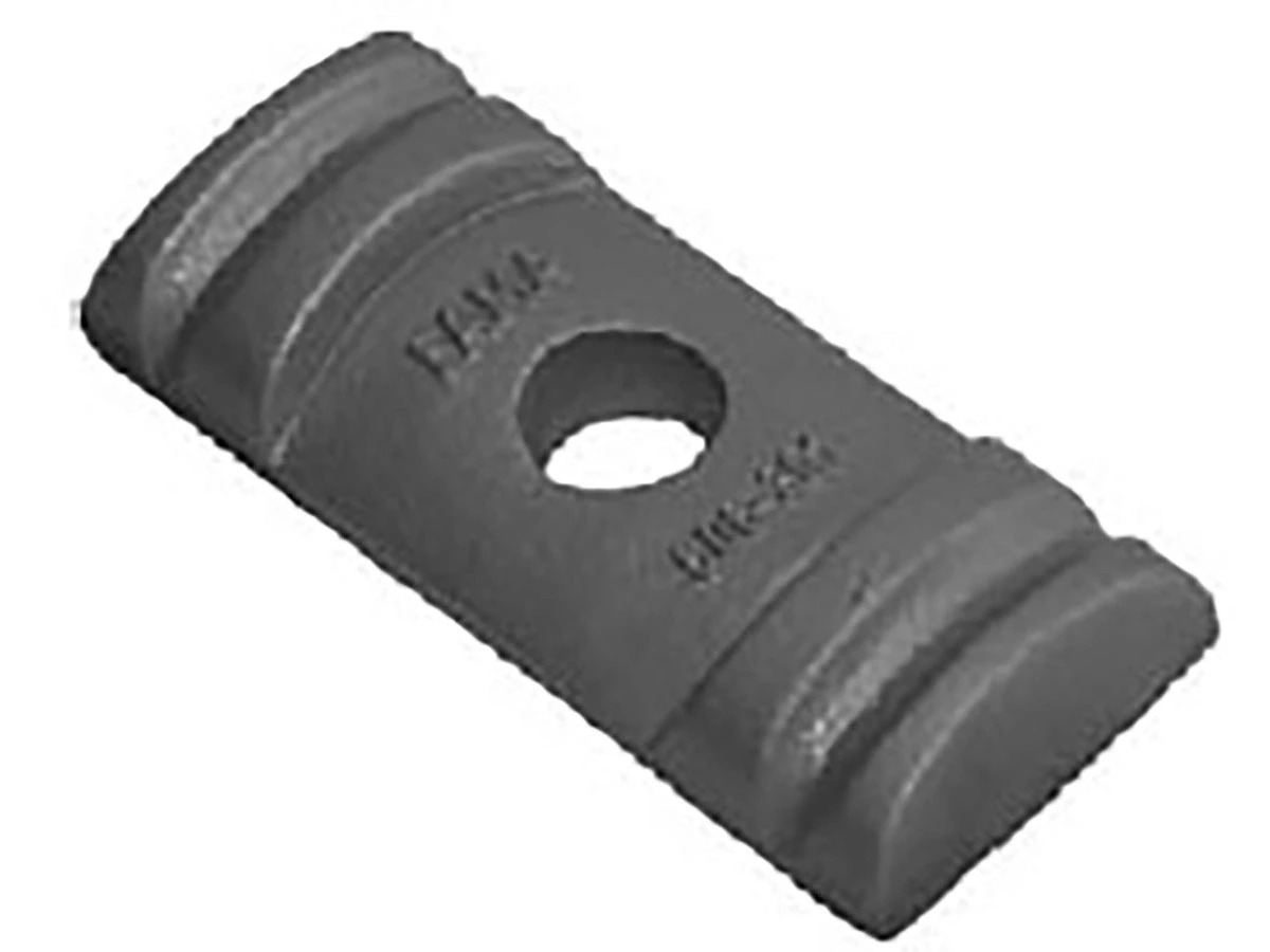 PLACA SEPARADORA GRAMPO MOLA TRASEIRO VW 7100 8100 8140 8140CO CE CKD   SERIE200