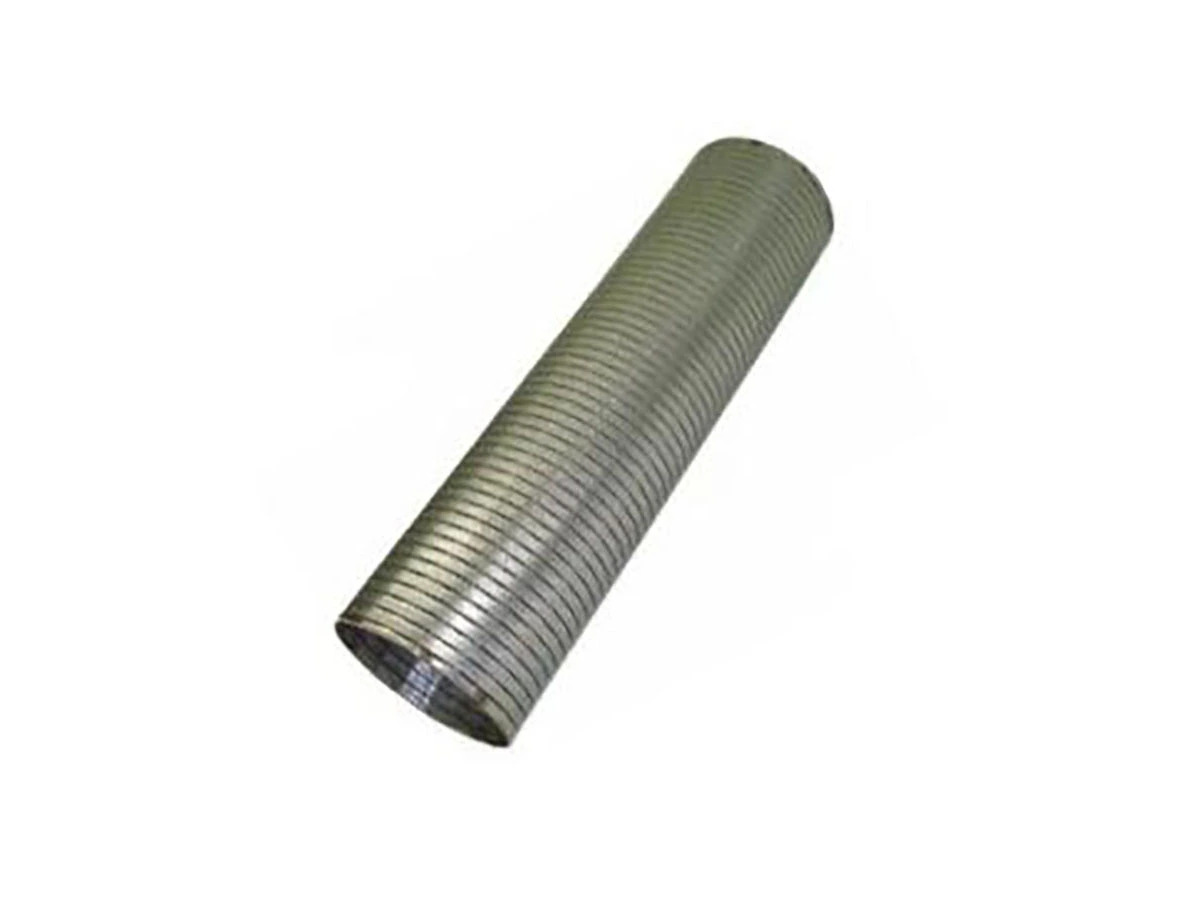 TUBO FLEXIVEL ESCAPAMENTO SEM ABRACADEIRA ZINCADO MB 2423 OF1417 USA ABRACADEIRA