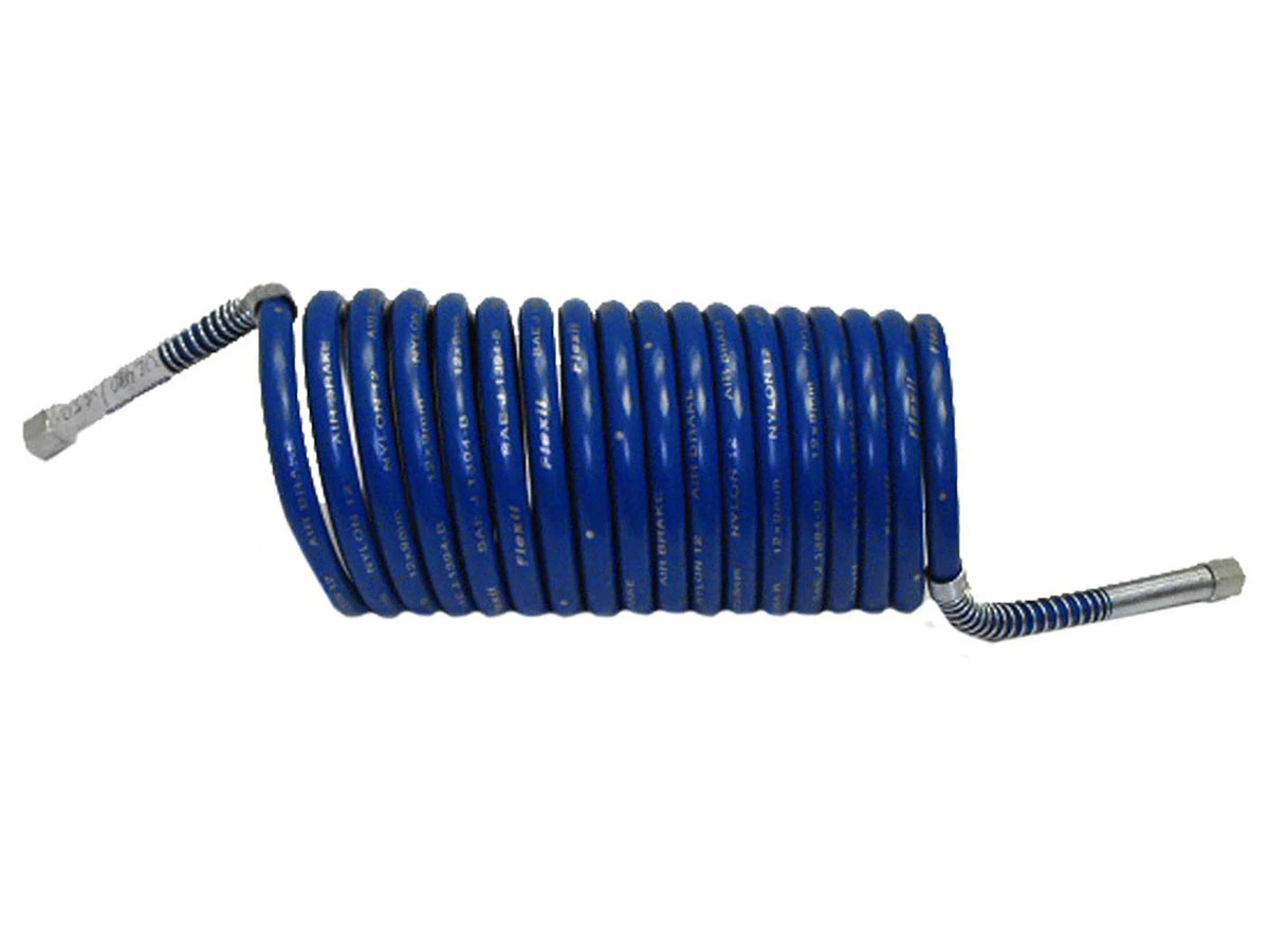 MANGUEIRA ESPIRAL 6500MM AZUL ROSCA M16X1,5 COM TERMINAIS (LCC65AZ.)