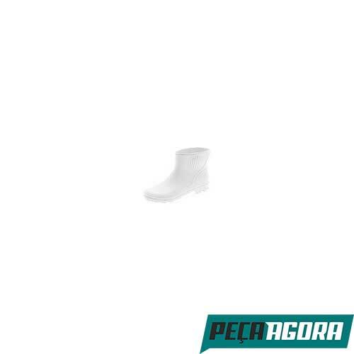BOTA BORRACHA CANO CURTO PEGA FORTE BRANCA 40 (2006CC)