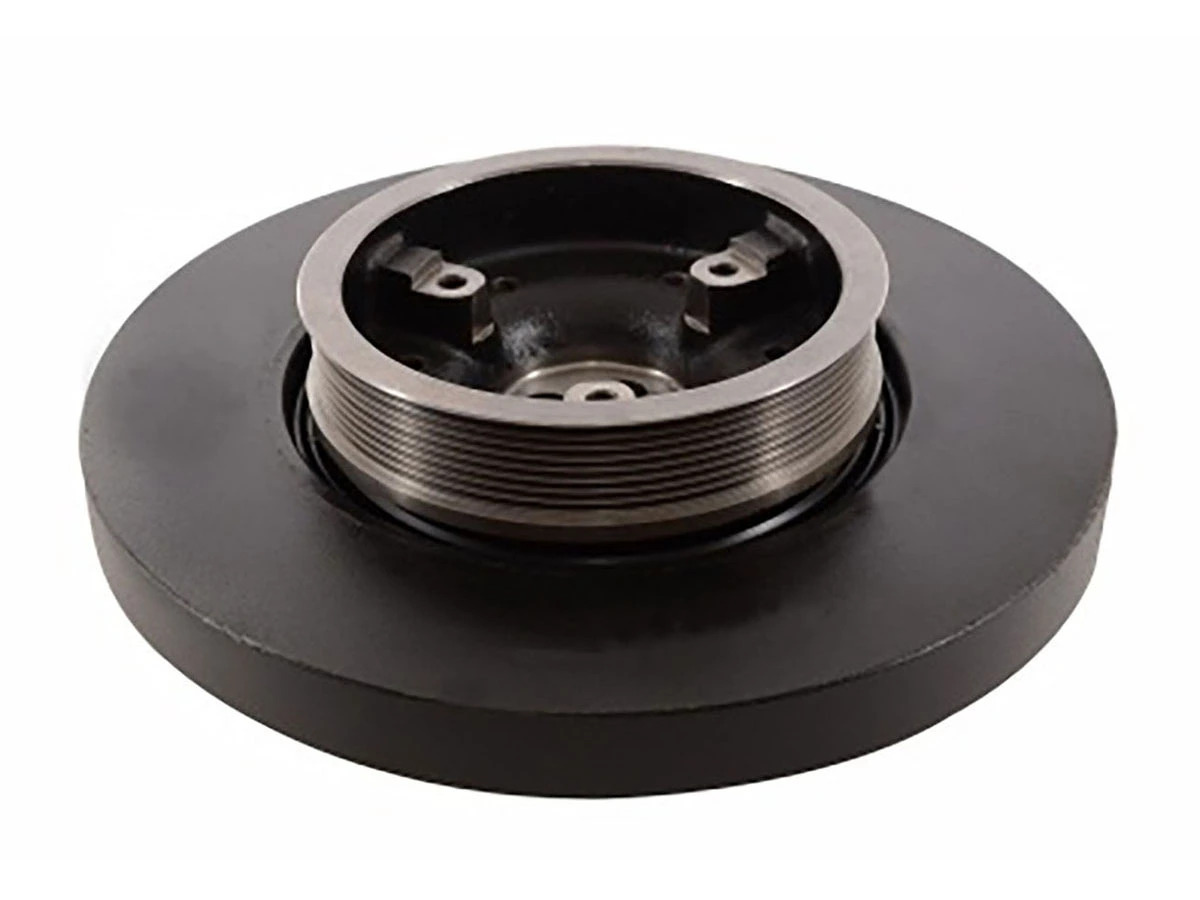 POLIA ANTIVIBRADORA VIRABREQUIM MOTOR MWM X10 VW 7100 8140 94 A 95 12180 14150 1