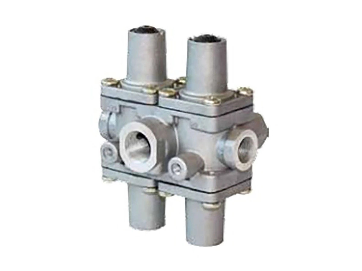 VALVULA PROTECAO 4 CIRCUITOS TIPO WABCO MB CAMINHAO 709 912 914 ONIBUS E UTILITA