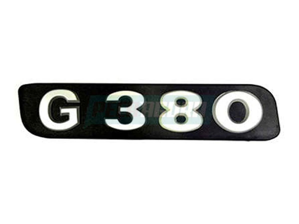 EMBLEMA PLASTICO GRADE ORIGINAL PARA SCANIA SERIE 5 ''G380'' (1788560.)