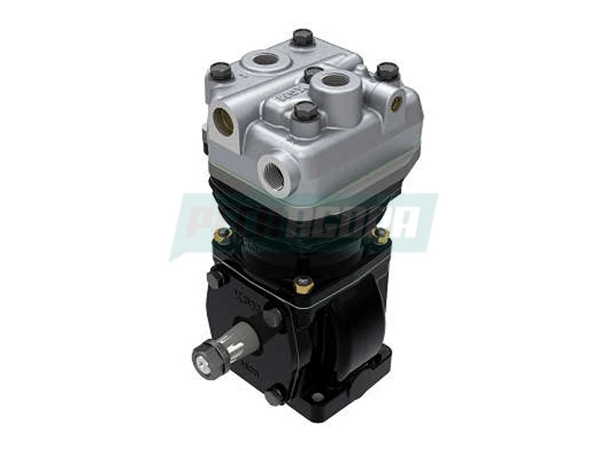 COMPRESSOR AR LK38 FORD F12000 CUMMINS F14000 MWM COM ACOPLAMENTO DE BOMBA  (TNR