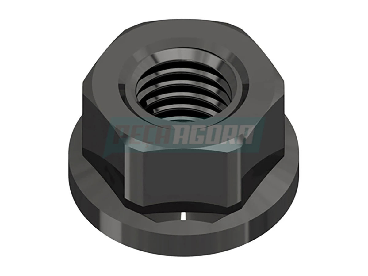 PORCA RODA DIANTEIRA-TRASEIRA M22X1,5X28 CHAVE 30 1313-1513-1519-2013 (376990715