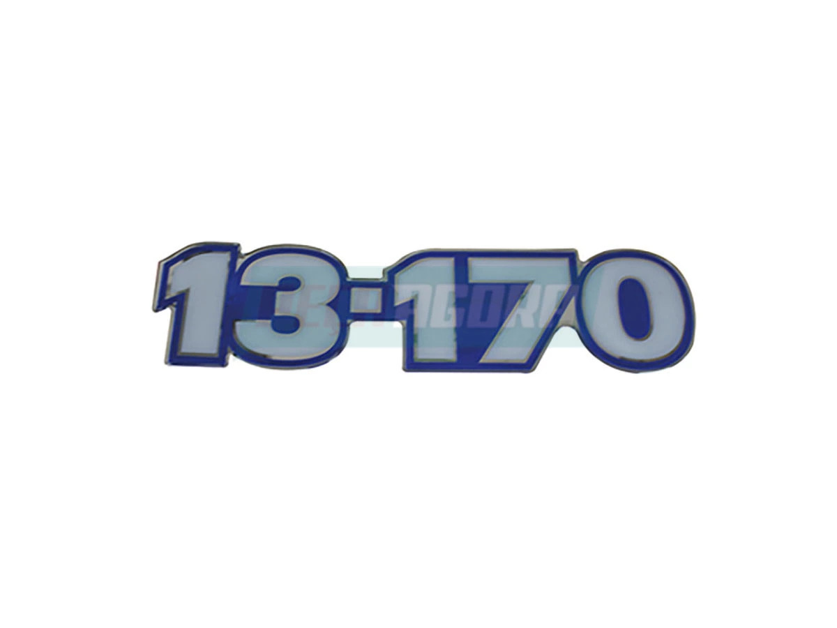 EMBLEMA COLANTE LATERAL 13170 SERIE AZUL VW 13170 (2VG853687B)