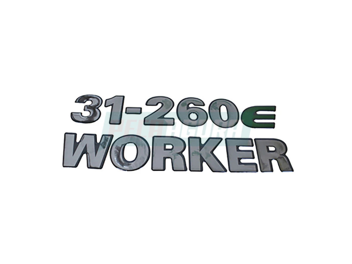 EMBLEMA LATERAL CRISTAL 31260E (2U0854433F)