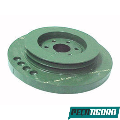 POLIA ANTIVIBRADORA 2 CANAIS MERCEDES BENZ OM366 1621 1218 (3660300903)