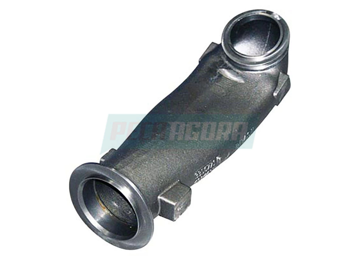 CONEXAO SAIDA ESCAPAMENTO MOTOR CUMMINS ISC 8.3 FORD CARGO 2632 2932 4532 (BG6X9