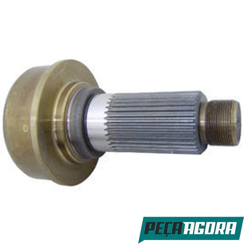 PONTEIRA DIANTEIRA CARDAN C/ ROSCA 34 ESTRIAS 45X34 MERCEDES (6954107301)