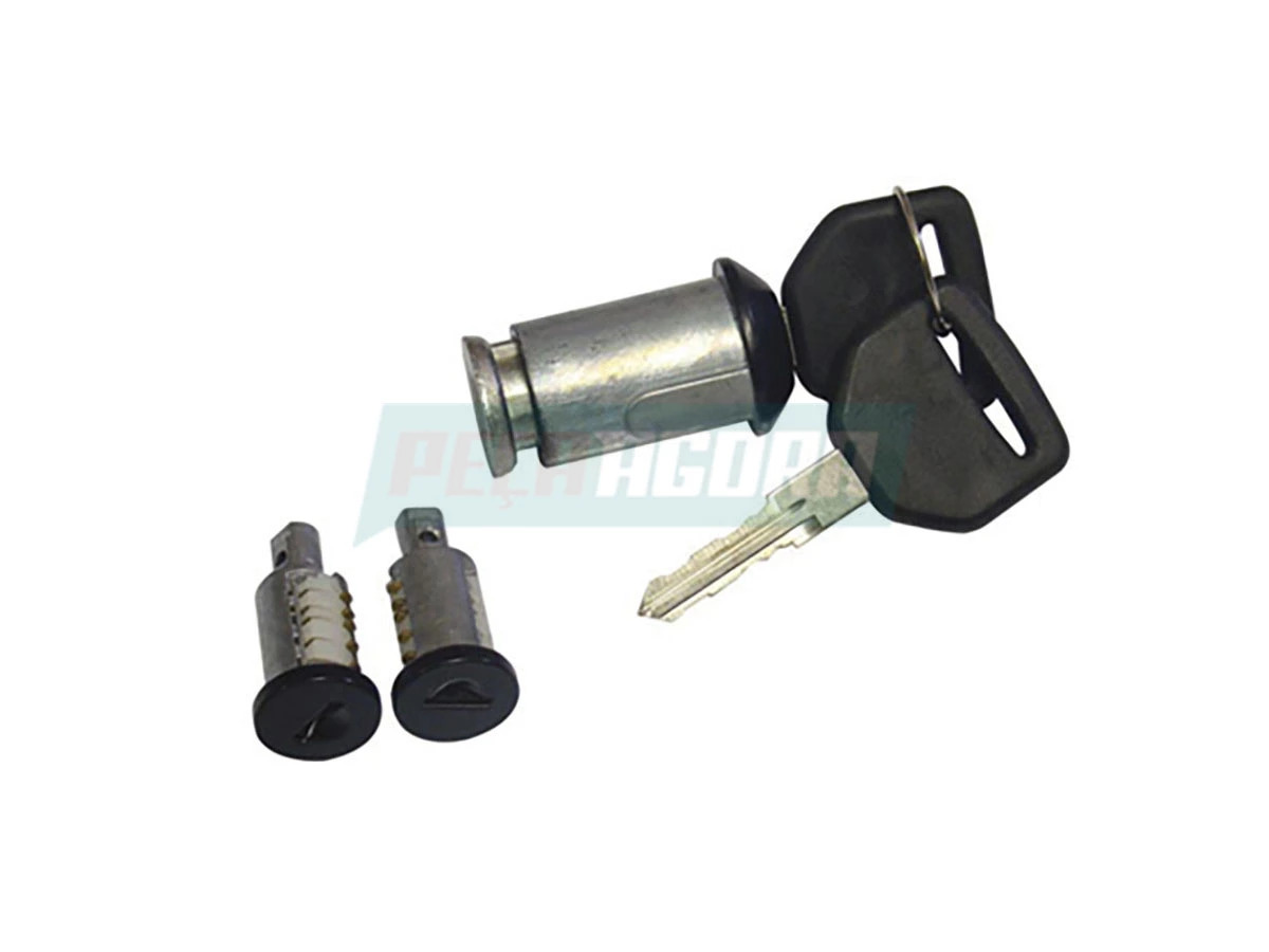 JOGO CILINDROS IGNICAO E PORTAS COM CHAVES FORD CARGO (85HUE22050A-2171)