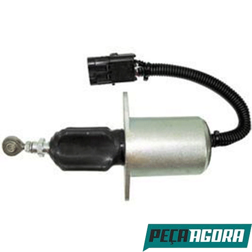 VALVULA SOLENOIDE CORTE COMBUSTIVEL 12V FORD VOLKS MWM (2UO130764)