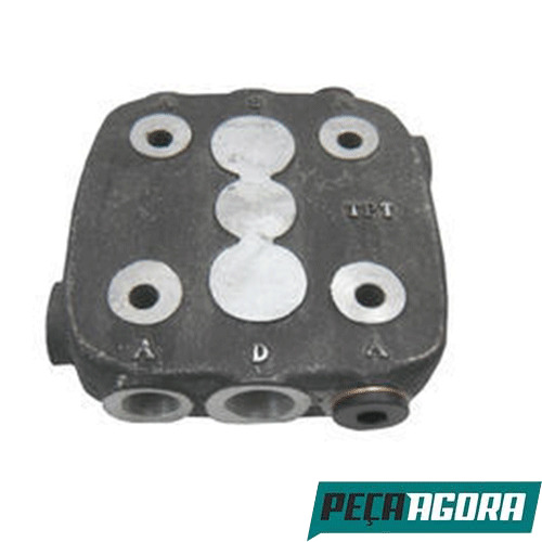 CABECOTE COMPRESSOR AR COMPLETO REFRIGERADO AGUA MERCEDES (0001312319)