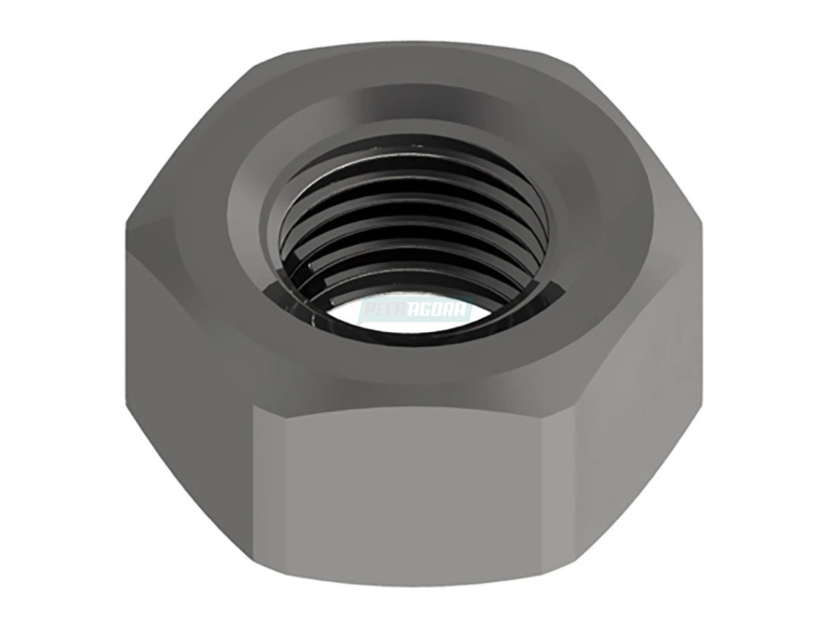 PORCA SEXTAVADA 8X1,25 ZINCADO BRANCO 040504 (TE3121811)