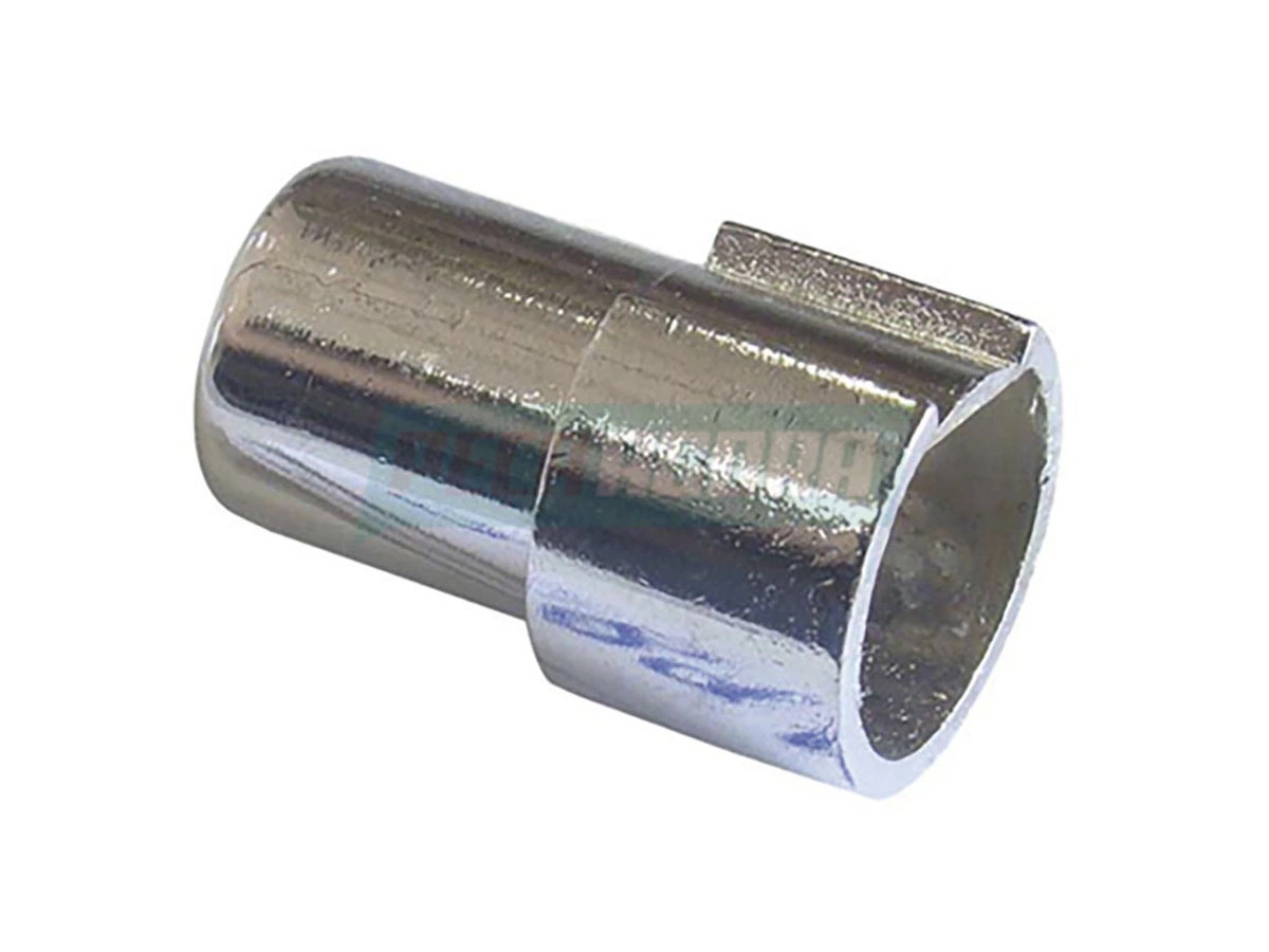 BOTAO DA MACANETA EXTERNA SEM CHAVE CROMADO (389187)