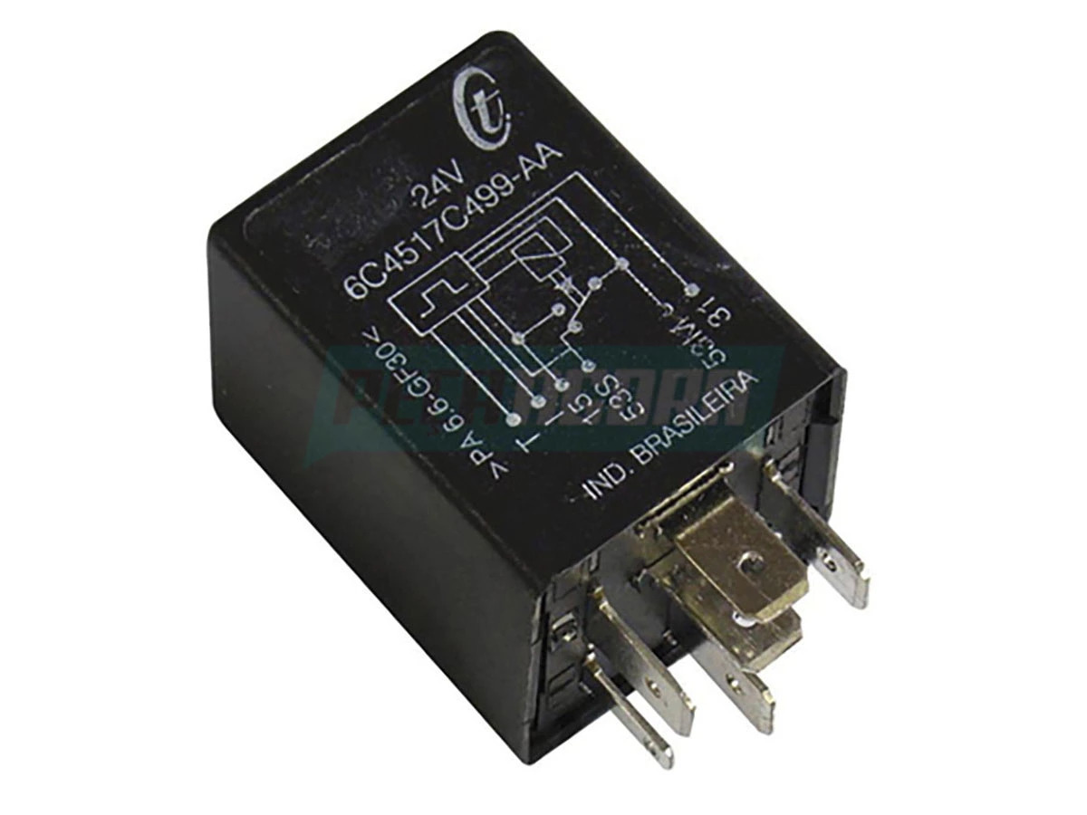 RELE LIMPADOR PARA PARA-BRISA LAVAGEM 24V (6C4517C499AA)