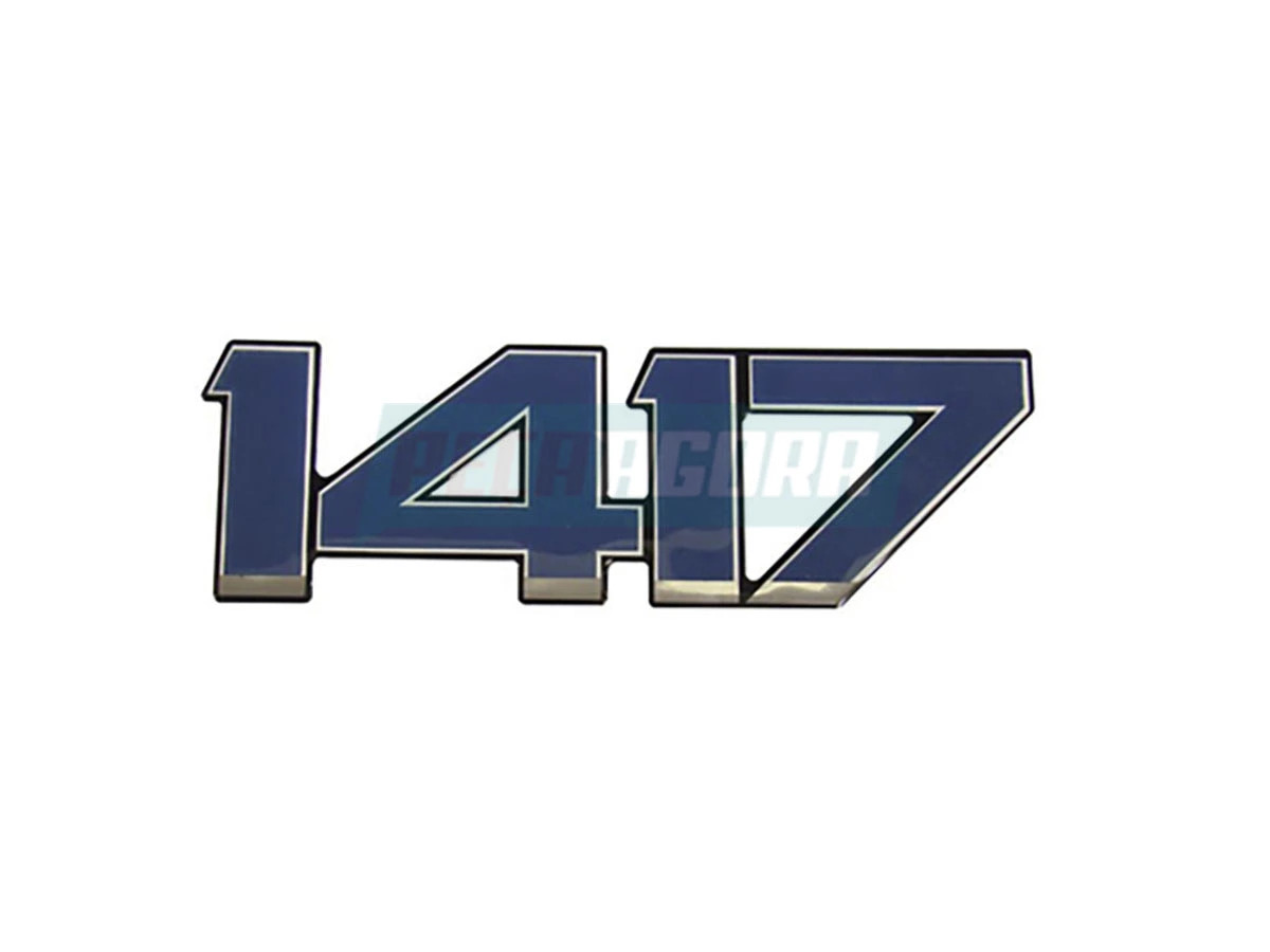 EMBLEMA COLANTE FRONTAL 1417 FORD CARGO 1417 (1C4516605CA)