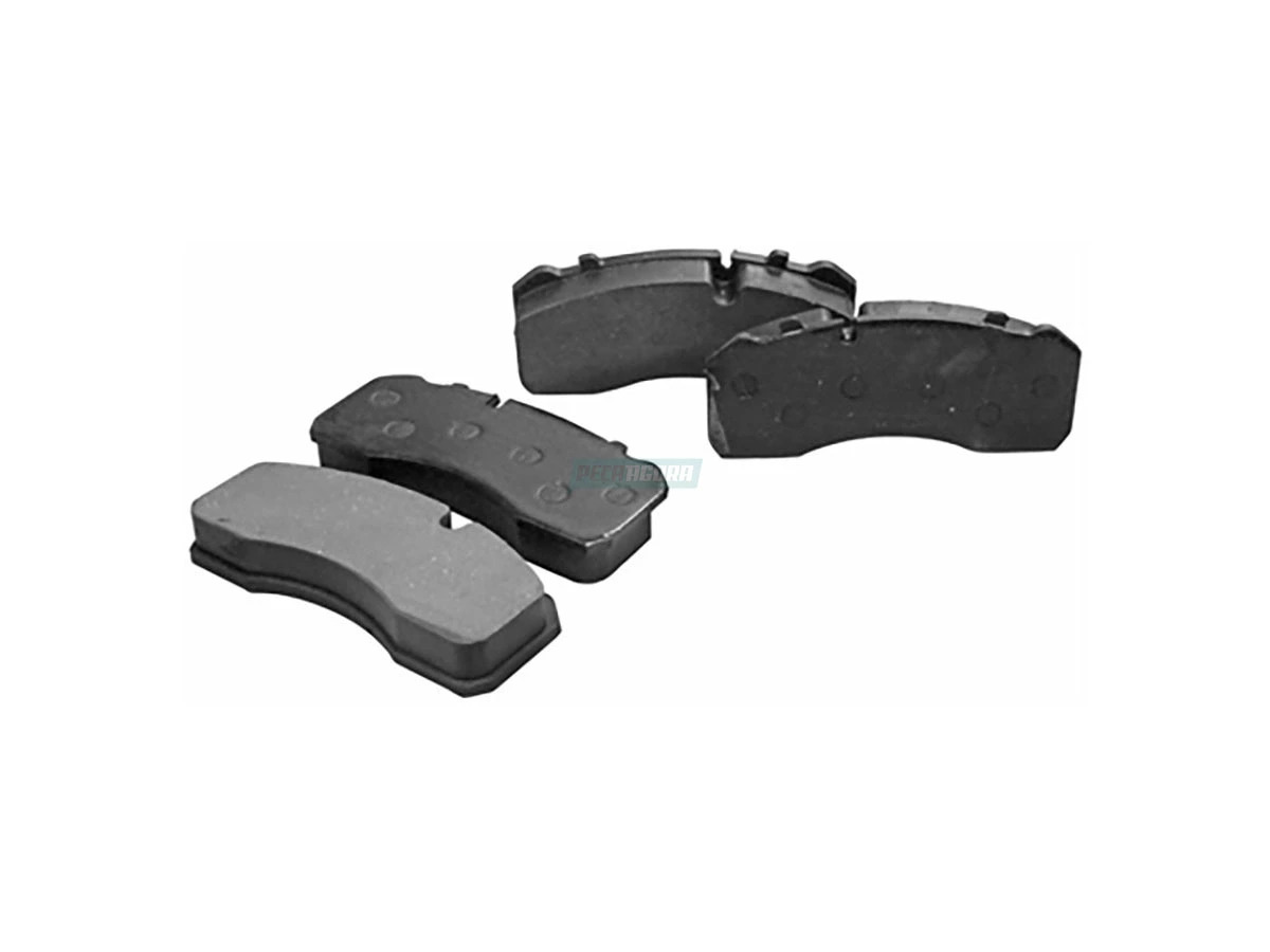 PASTILHA FREIO DIANTEIRA TRASEIRA SEM SENSOR SISTEMA KNORR 210,7X92X31,5 MB 19.5