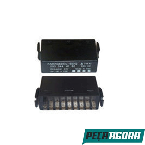 RELE TRANSMISSOR PISCA SETA COM SUPORTE ORIGINAL MB AXOR ATEGO MERCEDES BENZ (00