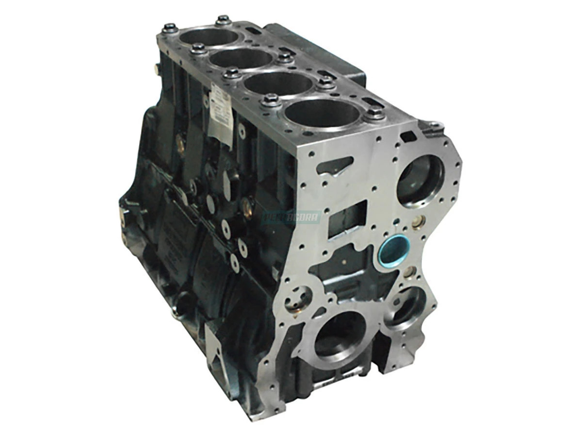BLOCO MOTOR MWM 4.10 TCA MOTOR MWM X10 4 CILINDROS VW CAMINHAO 8120 EURO III VW 
