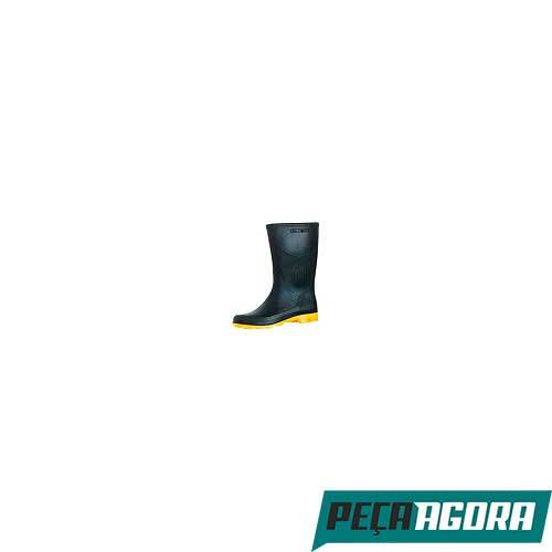BOTA DE BORRACHA PEGA FORTE PRETA/AMARELA 45 (2980CC)