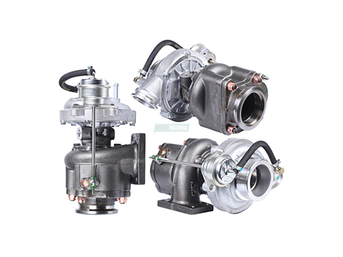 TURBO K16 VALVULADO TITANIO MOTOR CUMMINS ISBE4 VW 8150 9150 MOTOR CUMMINS ISBE4