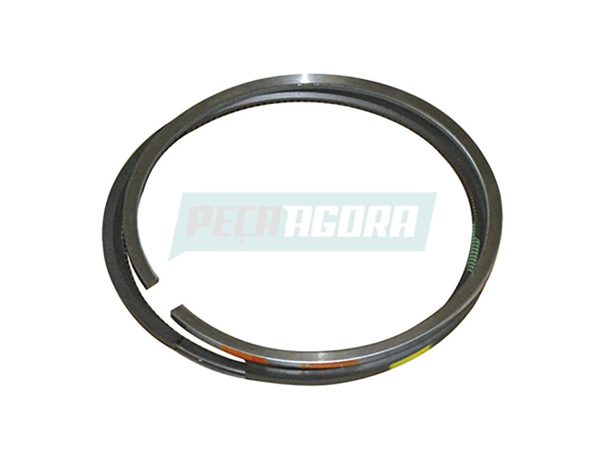 JOGO ANEIS PISTAO MOTOR CUMMINS ISB4 ISB6 STD VW 8150E 2003 DIANTE ELETRONICO 81