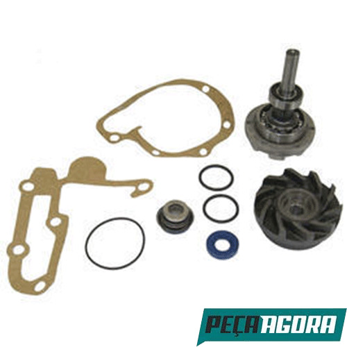 REPARO BOMBA DAGUA COM ROLAMENTO MB MERCEDES BENZ OM364 (3642000204)