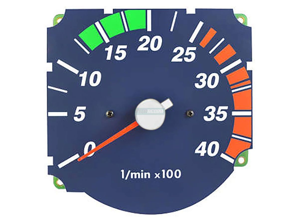 CONTAGIRO 4000 RPM AZUL 12V VW 7110 2000 A 2006 8120 2000 A 2006 MOLDURA AZUL CA