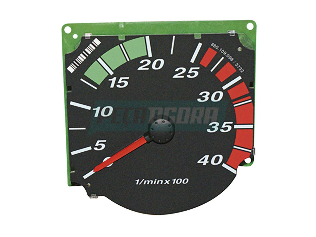 TACOMETRO 0-4000 RPM 24V AZUL MB TODOS VW CAMINHOES 8120 OD 00/06 TODOS 9150 OD 