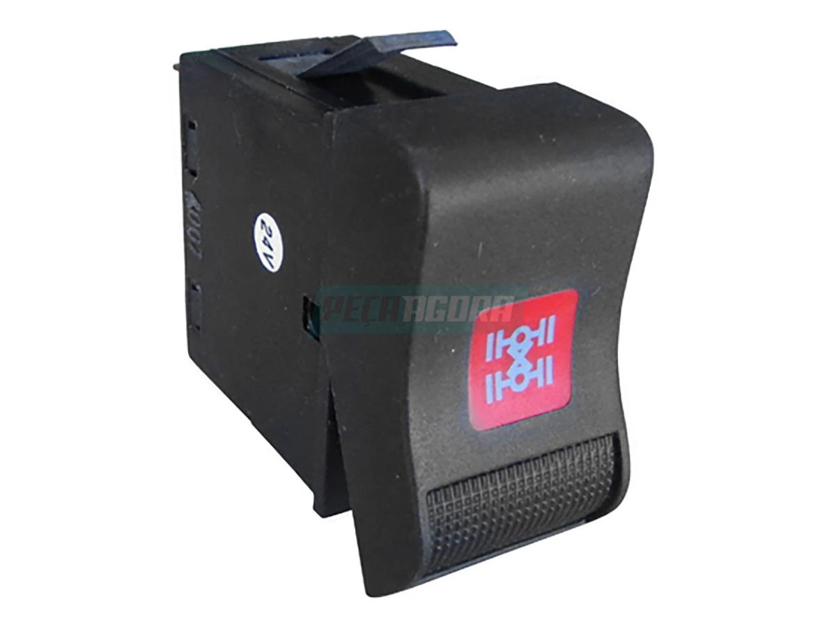 INTERRUPTOR BLOQUEIO DO DIFERENCIAL VW 26260E / 31260E 2005... BIVOLT 12/24VOLTS