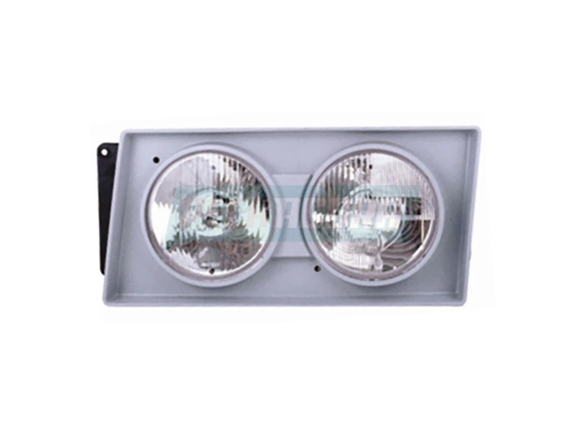 FAROL DUPLO LE ESQUERDO PRATA VW 13190 15190 17310 26220 26310 13170 15170 17300