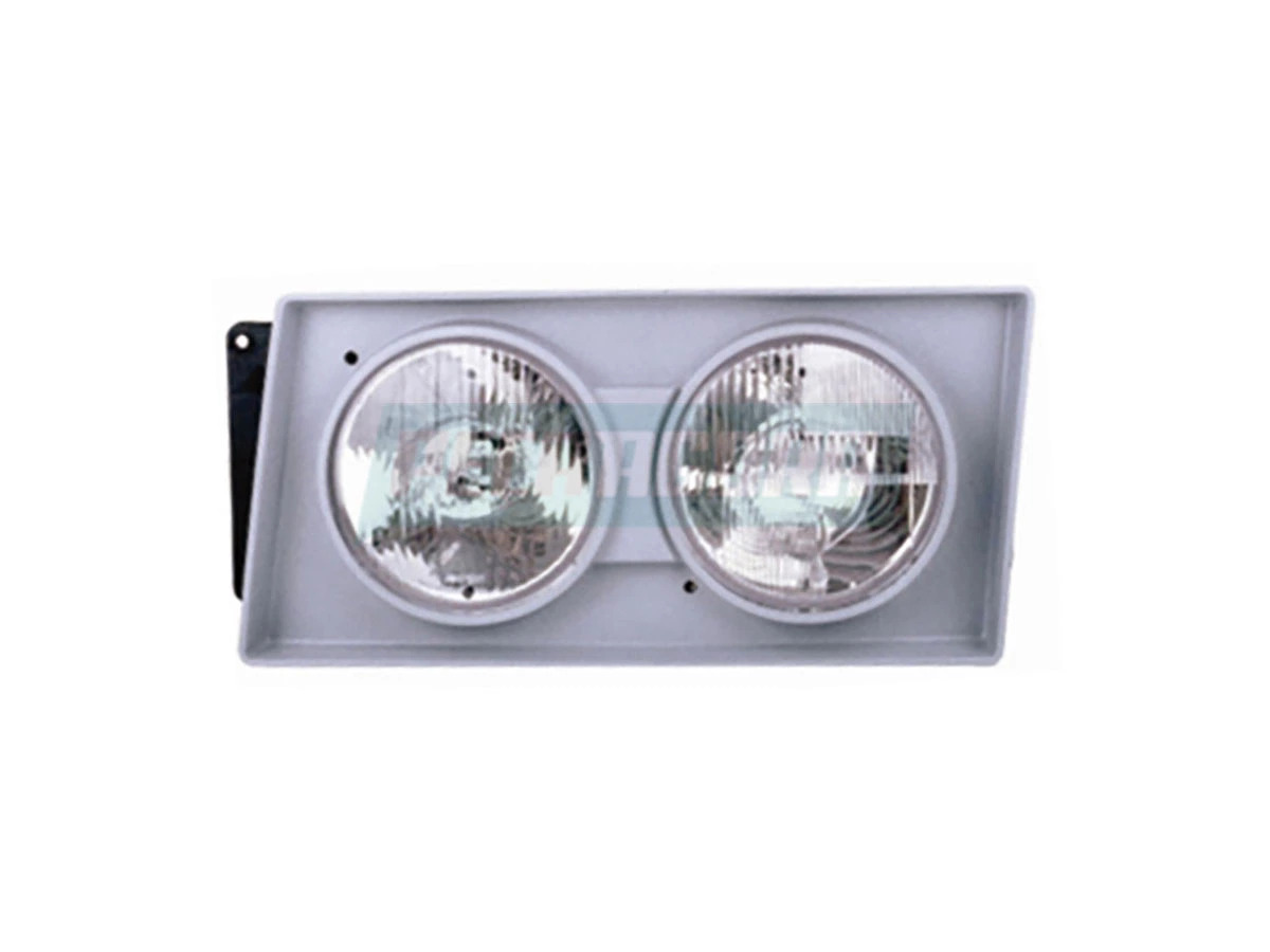 FAROL DUPLO H1 H1 LE ESQUERDO PRATA VW 13190 15190 17310 26220 26310 13170 15170