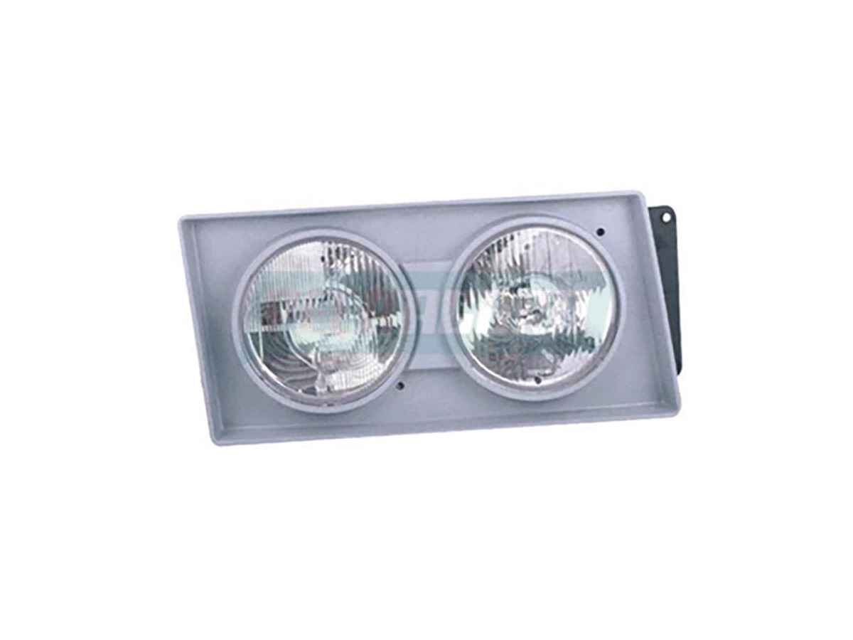 FAROL DUPLO LD DIREITO PRATA VW 13190 15190 17310 26220 26310 13170 15170 17300 