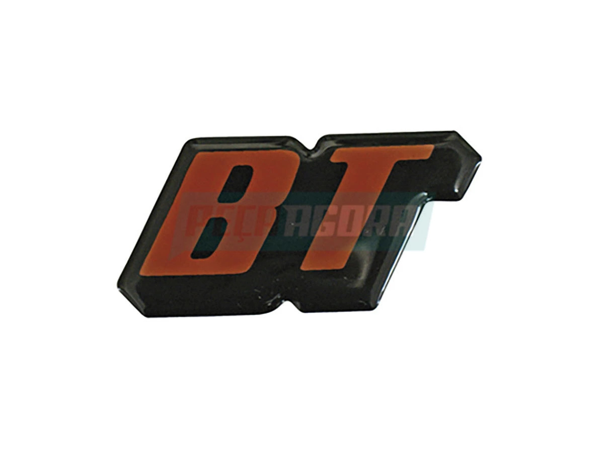 EMBLEMA FRONTAL RESINADO LARANJA BT CAMINHÃO VW (2RL853687-PTO1981U)