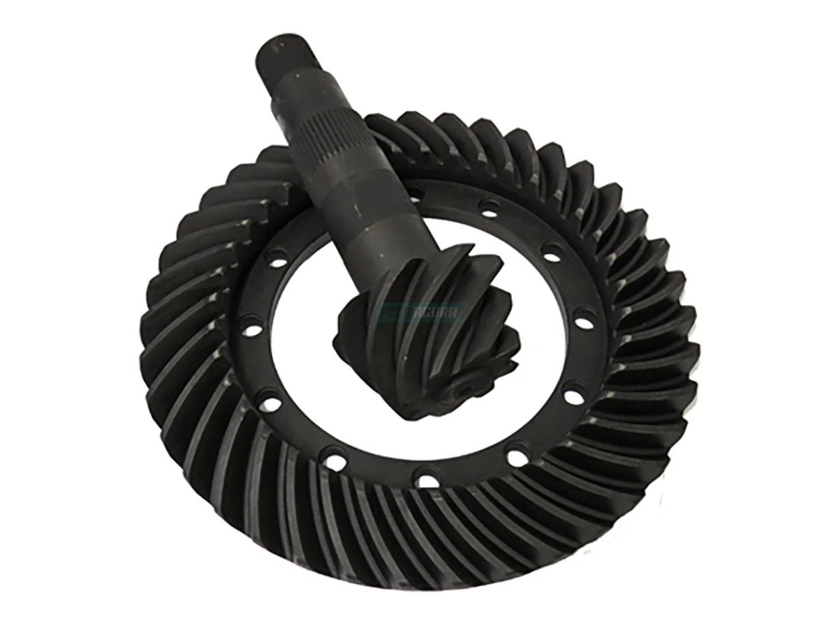 COROA E PINHAO 41X9 RAT 4.56 RD145 MD145 MD23145 ANTERIOR FORD CARGO 2422 (2RR52