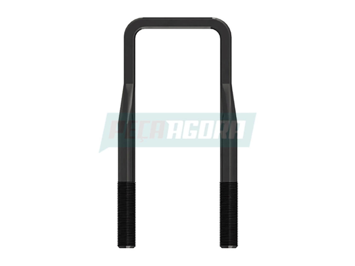 GRAMPO MOLA TRASEIRO COM PORCA 30X92X400BA VW TRACADO ACO 10.9 TOLERANCIA 94 -2 